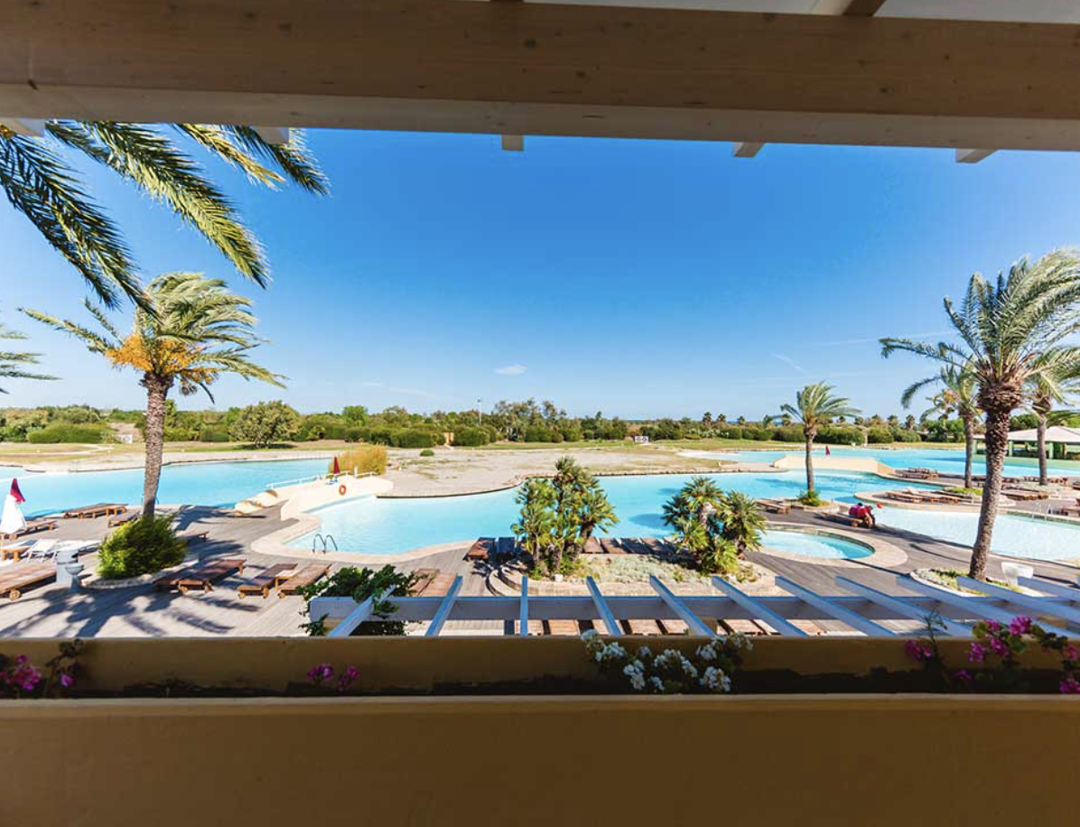 Camera Standard vista piscina